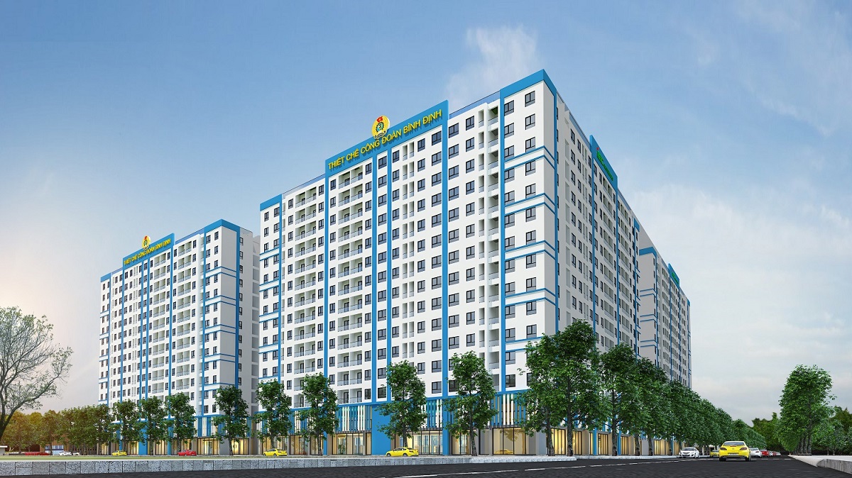 Tiến độ thi công dự án nhà ở xã hội Bình Định đảm bảo đúng kế hoạch bàn giao năm 2024