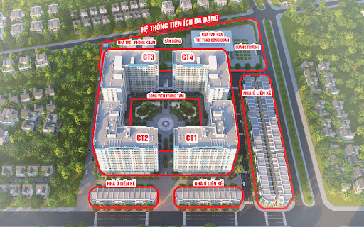 Toàn cảnh dự án IEC Residences Quy Nhơn, nằm tại Khu đô thị Long Vân, phường Trần Quang Diệu, thành phố Quy Nhơn, tỉnh Bình Định.